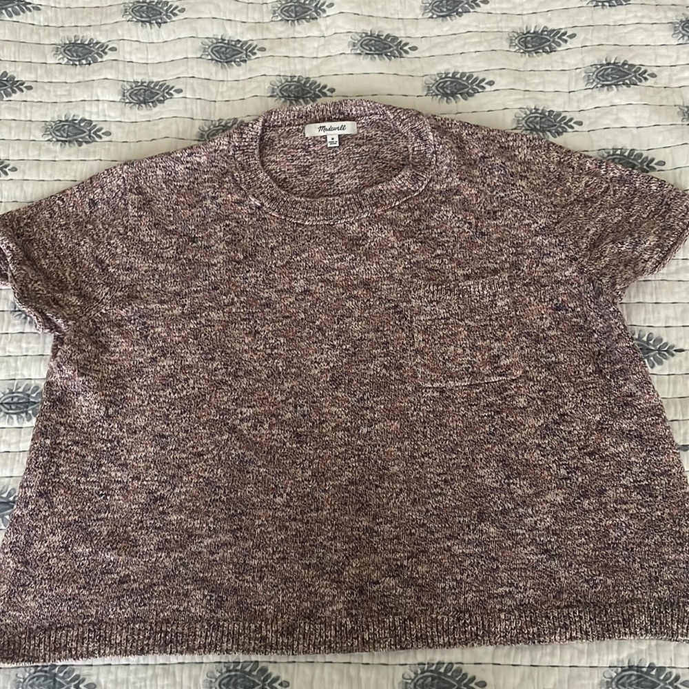 Madewell cropped top size M